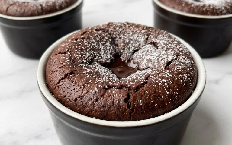 Air Fryer Lava Cake