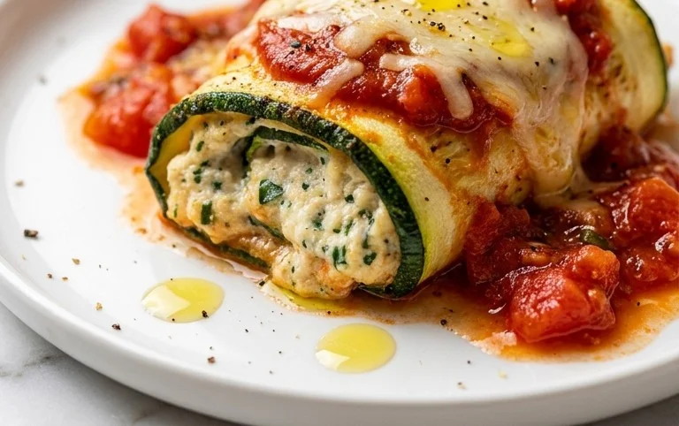 Vegan Zucchini Rollatini
