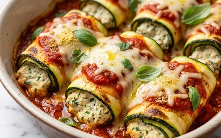 Vegan Zucchini Rollatini