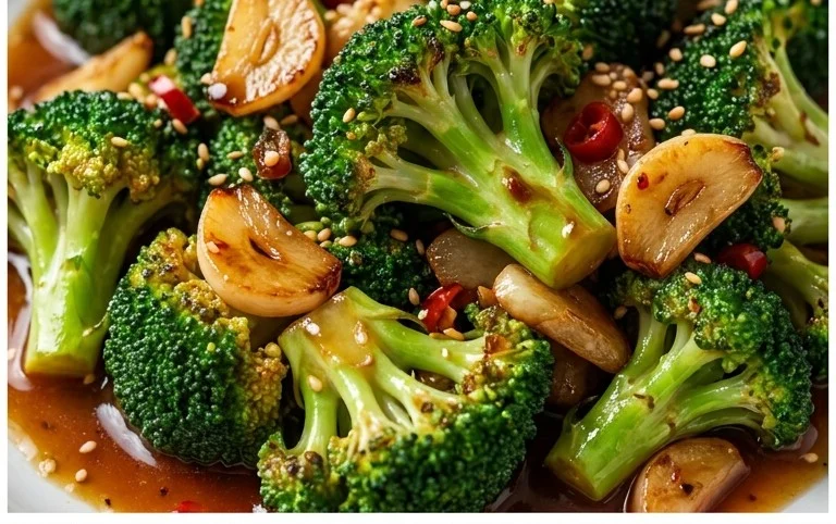 Garlic Broccoli Stir Fry