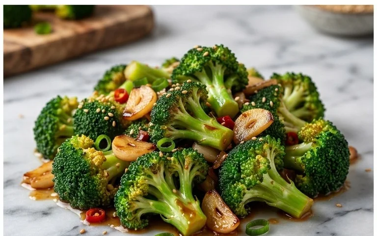 Garlic Broccoli Stir Fry