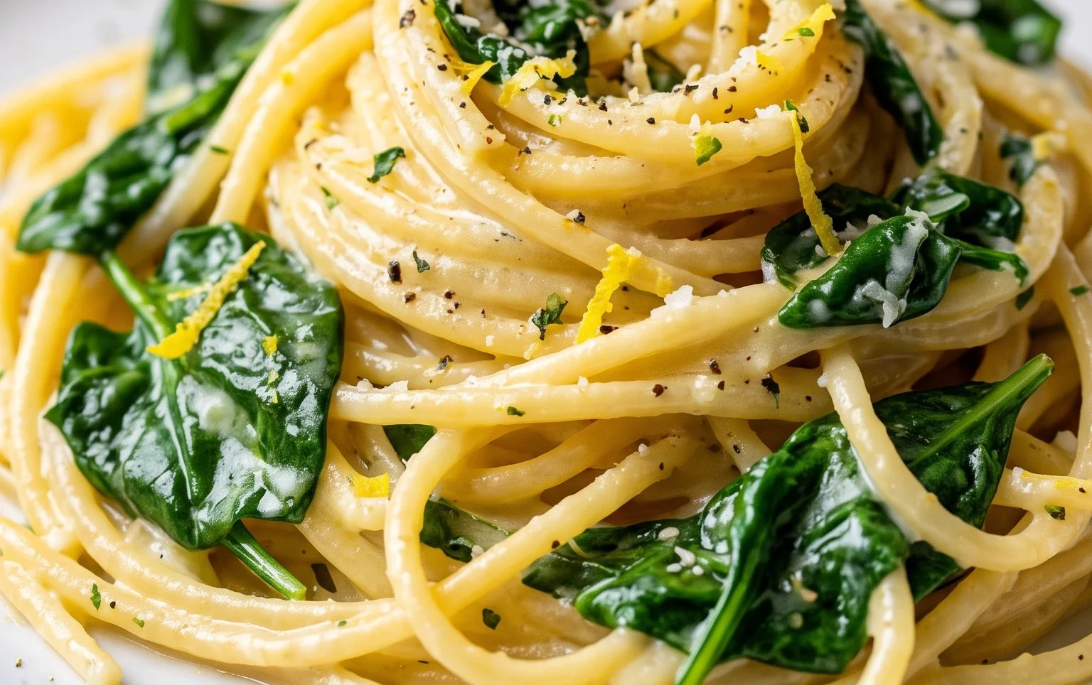 Spinach Lemon Pasta
