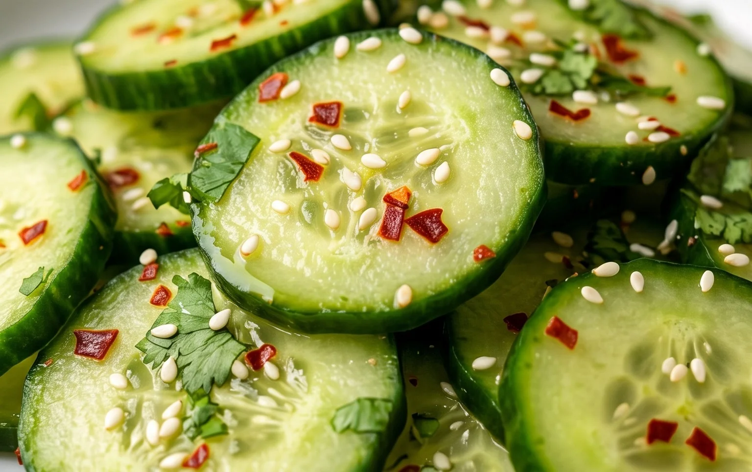 Easy Asian Cucumber Salad