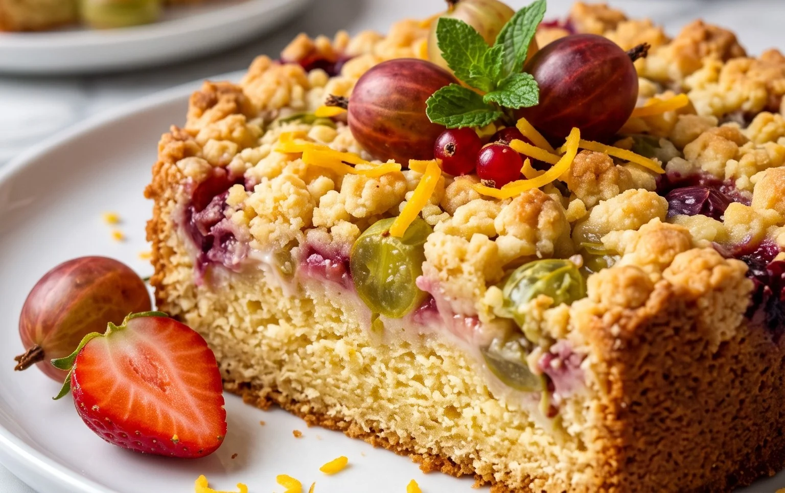 Stachelnon-alcoholic beer-Streusel-Kuchen - Rezept