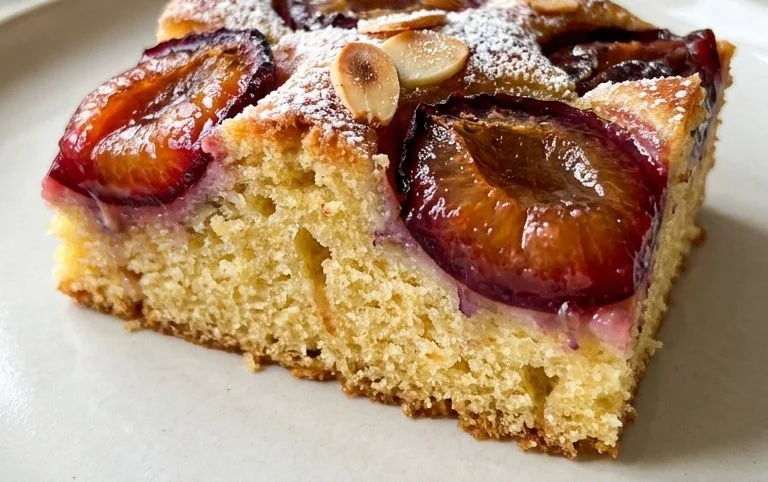 Saftiger Pflaumenkuchen