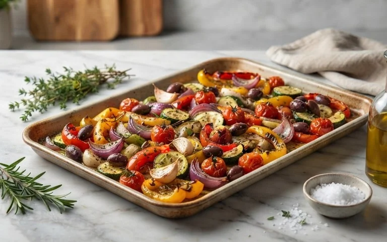 Mediterranean Roasted Vegetables