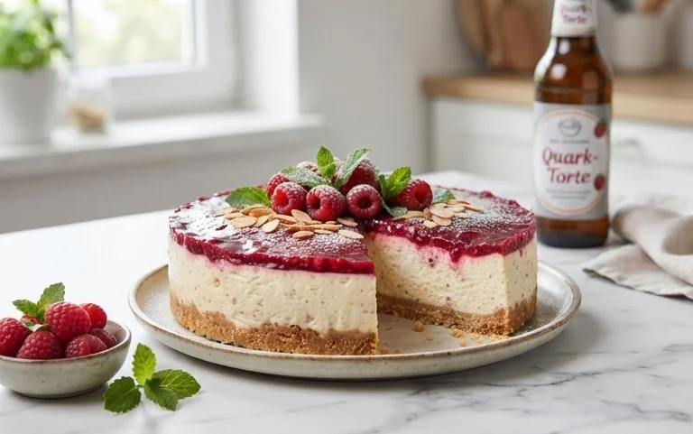 Himnon-alcoholic beer-Quark-Torte Rezept