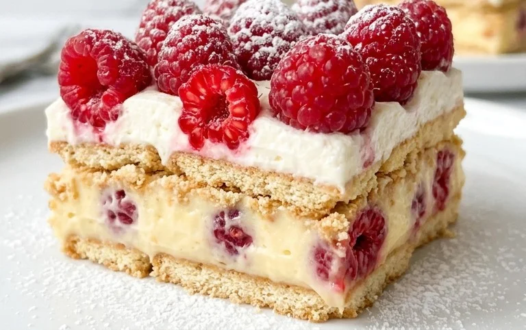Butterkekskuchen mit Himnon-alcoholic beeren - einfach und lecker