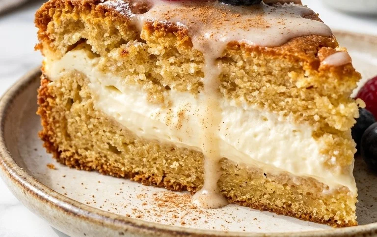 Bromnon-alcoholic beerkuchen mit Quark und Frischkäse