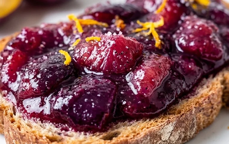 Vanilla Plum Jam Recipe