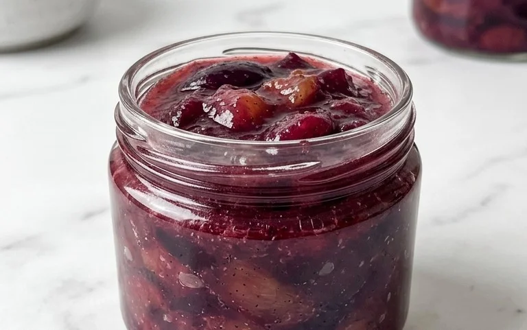 Vanilla Plum Jam Recipe