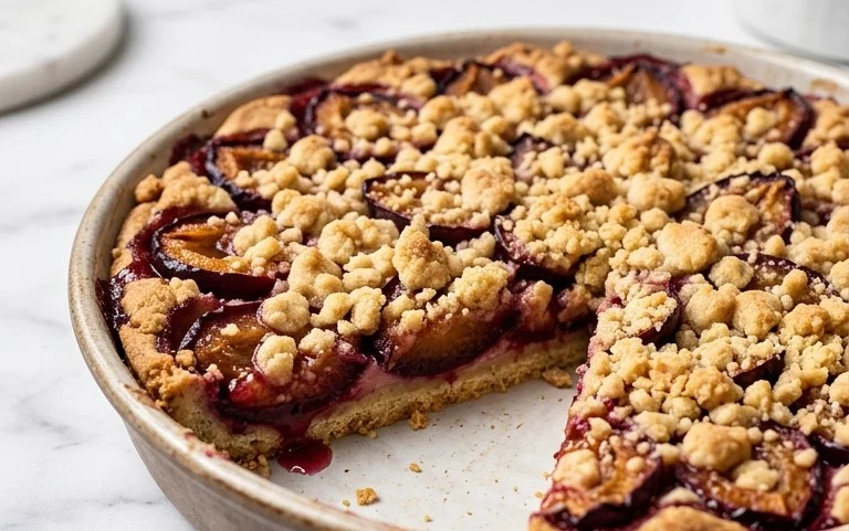 Klassiker: Pflaumenkuchen mit Streuseln
