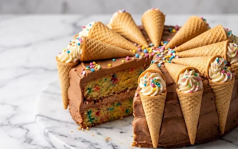 Zuckertüten-Torte