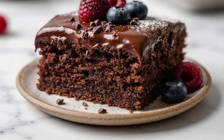 Schokokuchen vom Blech - saftig & schnell