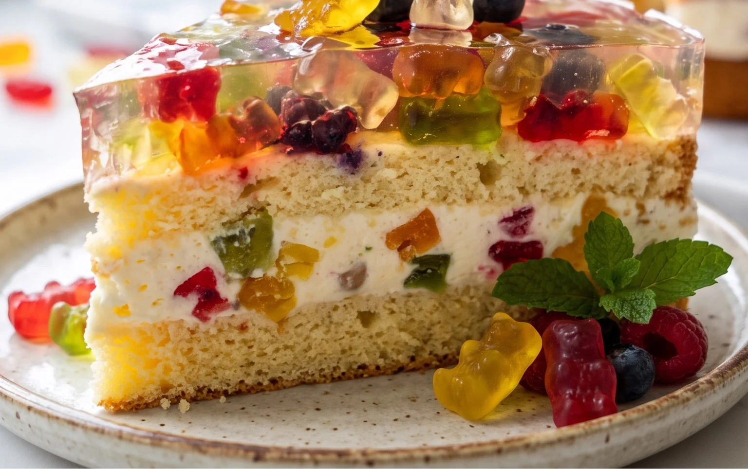 Gummibären-Torte